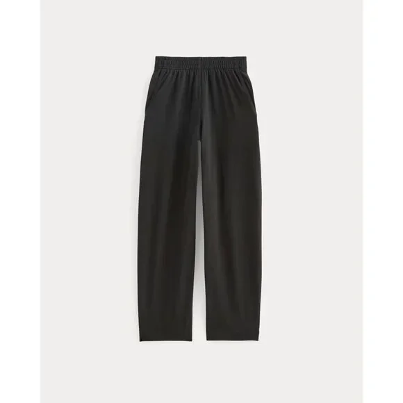 Everlane Everlane The Off-Duty Barrel Pant Black Organic Cotton Size XS NWT - Picture 2 of 13